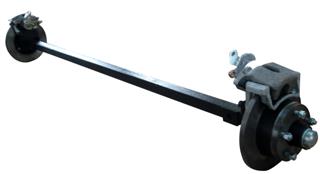 1.5t Torsion Axle With Hydraulic Disc Brakes